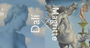 Magritte et Dali en dieu Janus